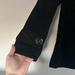 Relativity  Black Corduroy Button Down Jacket Cardigan Sweater Fall Large Photo 5