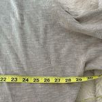 DONNI. NWT Cream Striped Dolman Sleeve Open Front Cardigan Tan Photo 6