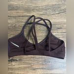 AYBL Essential Strappy Sports Bra XS Brown Cross Back Activewear Photo 1