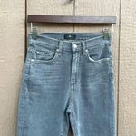 7 For All Mankind Womens Jeans The High Waist Skinny Gray Faded Size 25 Photo 3