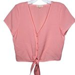 Copper Key  Tie Up Halter Top Photo 0