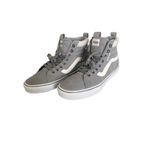 Vans Filmore Women's Hi Van Grey White Faux Fur Suede Shoes 9.5 New With Box Photo 2