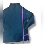 Wilfred Aritzia  100% merino wool mock neck sweater black ribbed heavy knit Sz sm Photo 4