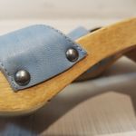 MIA {7} Y2K Retro Wooden Leather Slide On Sandals Photo 4