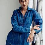 Torn By Ronny Kobo Stylish Denim button up blouse NEW Photo 0