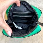 Versace NWOT Medusa Green Nylon Crossbody Bag Photo 9