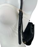 Urban Expression Urban Expressions Black Pebble Faux Leather Vegan Kelly-style Backpack One Size Photo 3