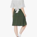Merokeety Striped Tie Waist Swing dress Photo 1