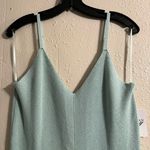 Freshman 1996 NWT mint green knit midi dress Size L Photo 5