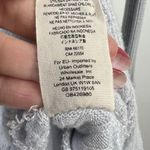 Free People  Sz XS Ventura Thermal Top Waffle Knit Long Sleeve Sky Blue High Low Photo 8