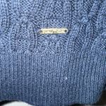 Nautica  Women’s Large Dark Blue Cable Knit Sweater Photo 2