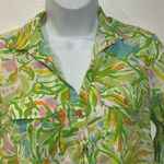 Lilly Pulitzer  Womens Button Down Shirt Dress Multi Colored Size Extra Small Photo 2