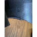 Allsaints Black Moto Shearling Fur Lined Boots Block Heels Chunky size 36 (US6) Photo 8