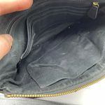 Fossil Elise Black Pebbled Leather Handbag Crossbody Purse Minimalist Casual Photo 6