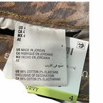 Style & Co  Wild‎ Puma Skinny Jeans Curvy Mid Rise Tummy Control Animal Print 4 Photo 11