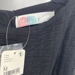 Free People Beach Short And Sweet Knit Mini Dress Button Back Size Medium NWT Photo 2