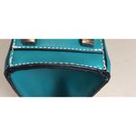 Simply Noelle Purse  Teal Purse Handbag Faux Leather Excellent Clean Condition Photo 6