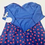 MORE TO COME Marcine Strapless Dress in Navy Small Red Photo 9