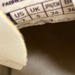 VEJA  White and Gold Sneakers Photo 6