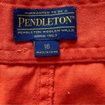 Pendleton  Denim Jean Skirt Orange Straight Pencil Women’s Size 16 Photo 1