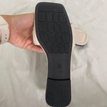 Cream Nude Glam Sparkle Rhinestone Embellished Slide Sandals EU 39 / US 8.5 Gold Photo 5