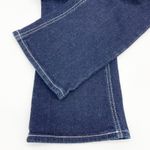 BDG Womens 27 Dark Wash O-Ring Belted High Rise Bootcut Crop Jeans Retro Photo 5