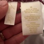 Anne cole Size 10 20M0033 Wine Floral Print Boho Flattering One Piece Swimsuit Photo 9