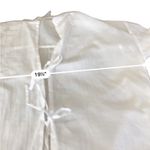 Abercrombie & Fitch White tie front shirt dress Swim Coverup NEW Size SMALL Photo 6