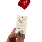 Nike  Red White Love Graphic Short Sleeve Casual V-Neck T-Shirt Women Sz XS Photo 5