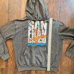 SAN FRANCISCO, CA grey / graffiti sweatshirt hoodie, size M Size M Photo 6