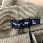 Pretty Little Thing Olive Rib Ruched Side Cycling Shorts Size 14 Photo 5