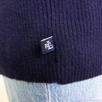 Vintage Lauren Ralph Lauren navy blue V Photo 6