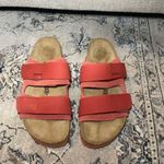 Birkenstock Uji Nubuck-Suede Leather in Sienna Red Photo 4