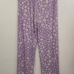 Real Essentials Lavender Floral Print Buttery Soft Pajama Set Size M Purple Size M Photo 5