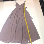 WAYF  Angelina Slit Wrap Maxi Gown evening  dress Size Small. Photo 6
