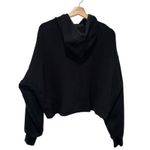 Fear of god  Women Essentials Hoodie Sweatshirt Black Size XS Cutoff Cropped Photo 1