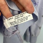 Vintage polyester John’s Girl floral 2 piece skirt outfit Purple Size L Photo 3