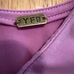 Young Fabulous & Broke Women's S Pink Asymmetrical Mini Dress Photo 6