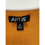 Apt. 9  Women's Rayon Blend Soft Off The Shoulder Top Dark Yellow Size Medium Photo 5