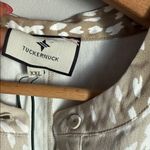 Tuckernuck NEW  Antelope Royal Shirt Dress Medium Deer Print XL Photo 5
