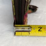 Vera Bradley Wrist Wallet Retired English Rose Zipper Closure Brown Pink Floral Photo 9