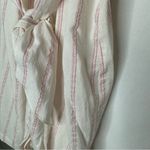 Lemlem  Pink & White Striped Tunic Dress NEW in Medium Photo 3