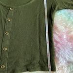 Bozzolo 3/4 Short sleeve Crop Top Photo 5