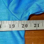 Misslook Womens Bell Sleeve Boho Tassel Ruffle Fringe Hem‎ Dress Blue XL NWOT Photo 11