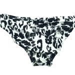 Bar III Spot Garden Shirred Hipster Bikini Bottoms White Black XL Photo 3