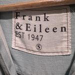 Frank & Eileen Rory Maxi Shirtdress Classic Blue Tattered Wash 100% Cotton Small Photo 3