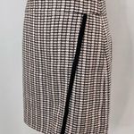 J.Crew New  Tweed Faux Wrap Mini Skirt E1665 Black Pink Size 4 Photo 4