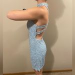 Alyce Paris  Lace Crystal Mini Bodycon Homecoming Dress Photo 1