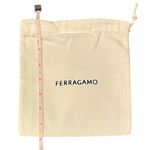 Salvatore Ferragamo Ferragamo 7.75” x 7” 100% Cotton Wallet Mini Bag Dustbag Made in Italy Photo 2