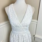 Shoshanna  Christabella Dress White Lace Blogger Fave Farm or Beach Wedding Sz 6 Photo 3